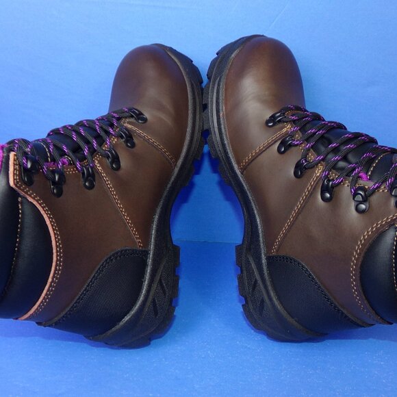 Avenger Safety Footwear Slip Resistant Work Boot Steel Toe Women’s Size 8.5 Wide - Picture 8 of 11